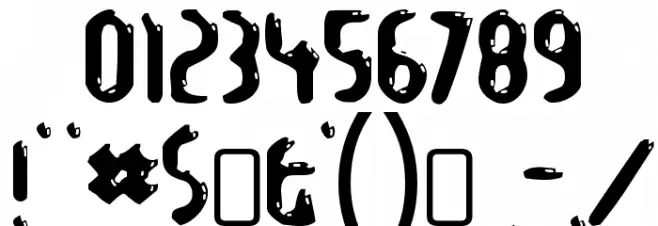 LetsEat-Regular Font OTHER CHARS