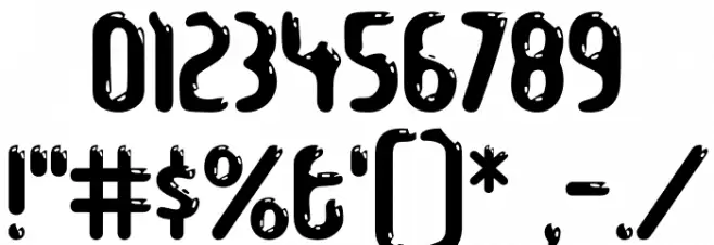 LetsEat-Regular Font OTHER CHARS