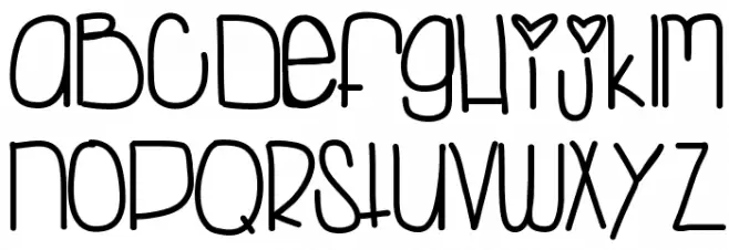 LetsGo Schriftart Groß