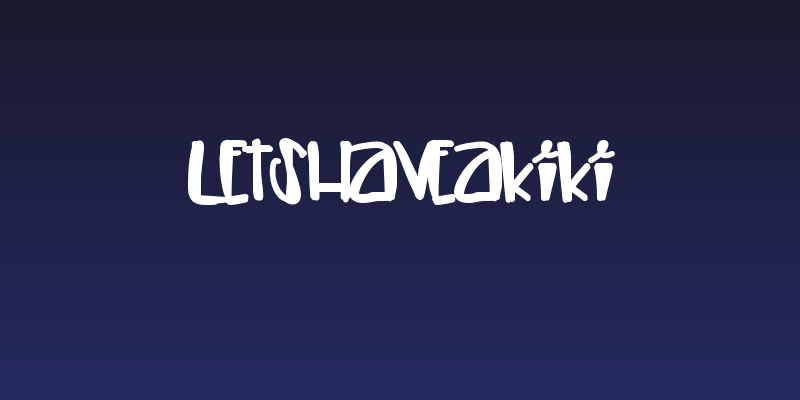 LetsHaveAKiki Social Header