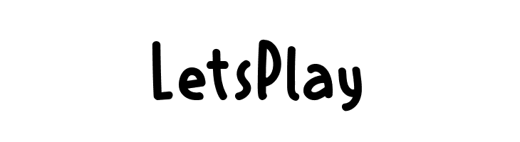 LetsPlay Font