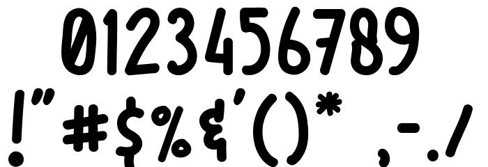 LetsPlay Font OTHER CHARS