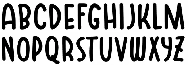 LetsPlay Schriftart Groß