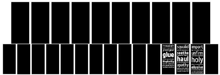 LettError DataMine Records Font OTHER CHARS