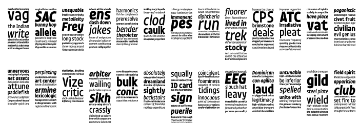 LettError DataMine Records Font LOWERCASE