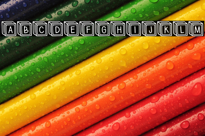 Letter ^  Blocks Regular Example 1