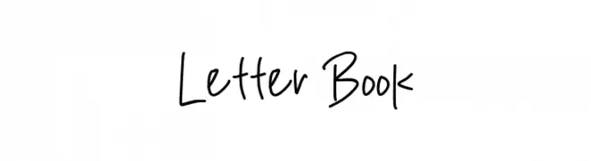 Letter Book  フリーフォントのダウンロード
