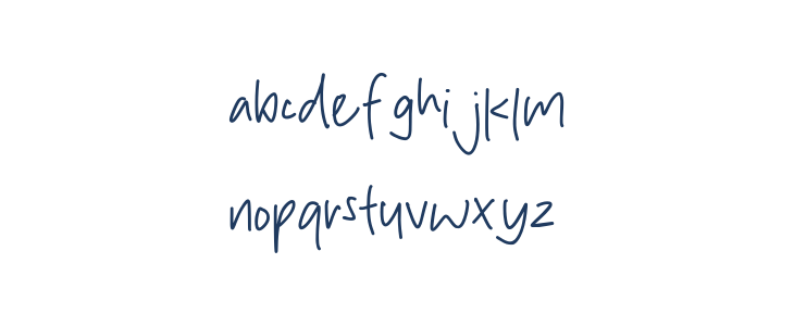 Letter Book Lowercase