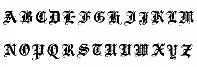 Letter Cream Regular フォント 大文字