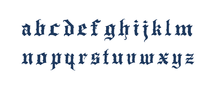 Letter Cream Regular Lowercase