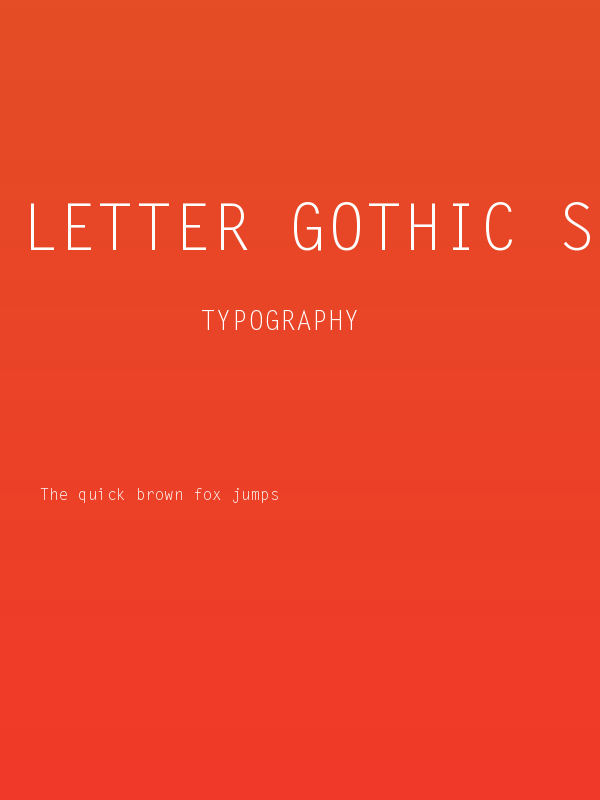 Letter Gothic Std(RUS BY LYAJKA Poster