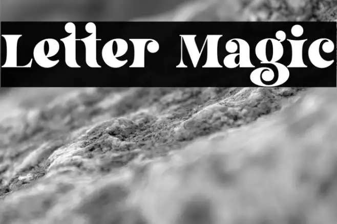 Letter Magic Example 2