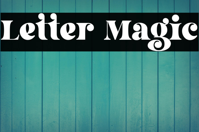 Letter Magic Example 3