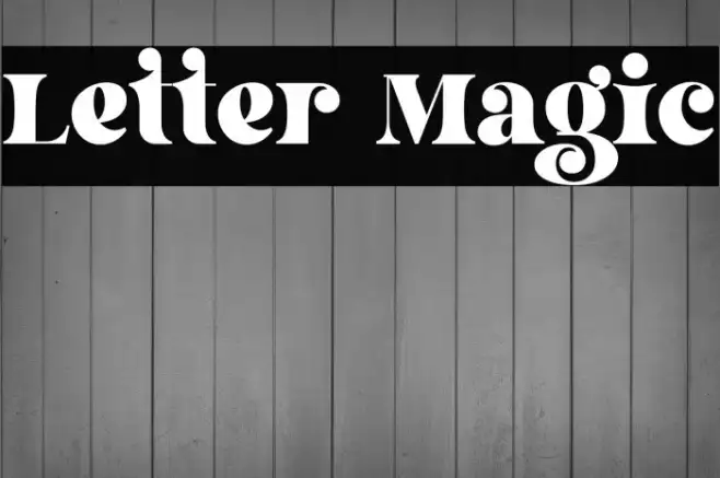 Letter Magic Example 3