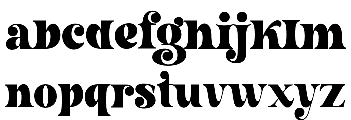 Letter Magic Font LOWERCASE