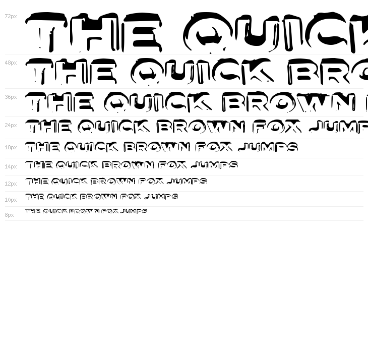 Letter Set A Waterfall