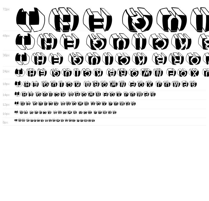 LetterBuildingsRoundContrast Waterfall