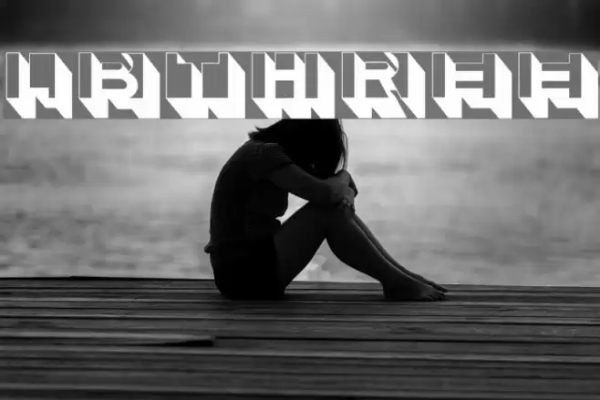 LetterBuildingsTHREE Font examples