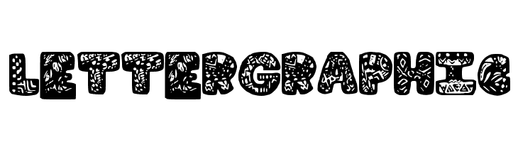 LetterGraphic Font