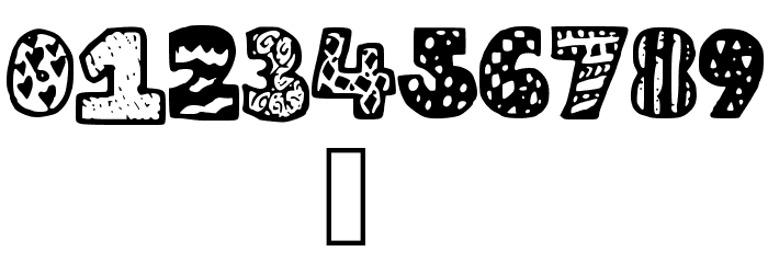 LetterGraphic Font OTHER CHARS