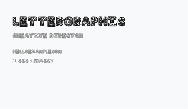 LetterGraphic Business Card
