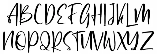 LetterHellen Schriftart Groß