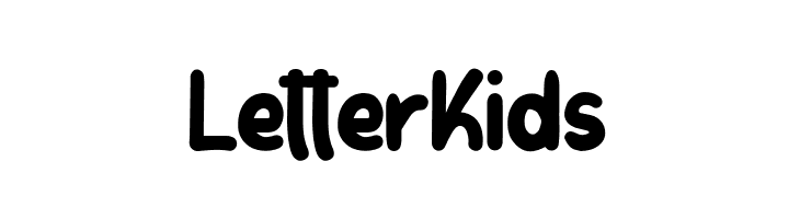 LetterKids  Скачать бесплатные шрифты