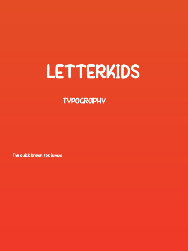 LetterKids Poster