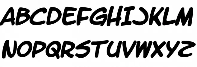 LetterOMatic!  Bold フォント 大文字