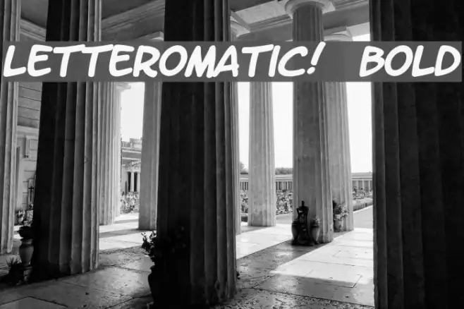 LetterOMatic!  Bold Example 3