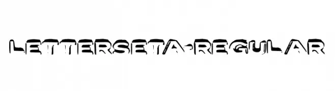LetterSetA-Regular  Fuentes Gratis Descargar