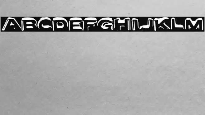 LetterSetA-Regular Font examples