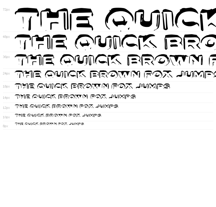 LetterSetA-Regular Waterfall