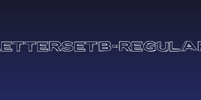 LetterSetB-Regular Social Header