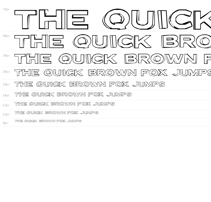 LetterSetB-Regular Waterfall