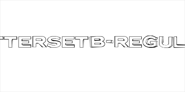 LetterSetB-Regular Logo