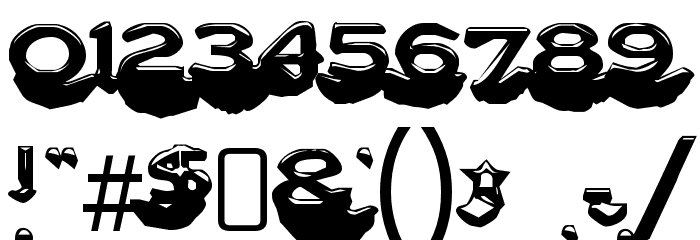 LetterSetC-Regular Font OTHER CHARS