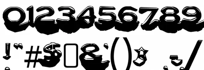 LetterSetC-Regular Font OTHER CHARS