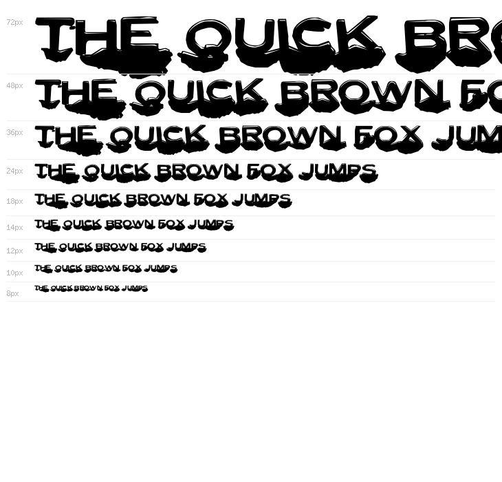 LetterSetC-Regular Waterfall