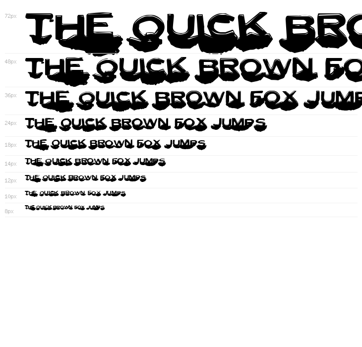 LetterSetC-Regular Waterfall