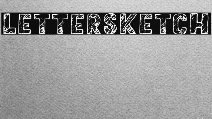 LetterSketch Example 2