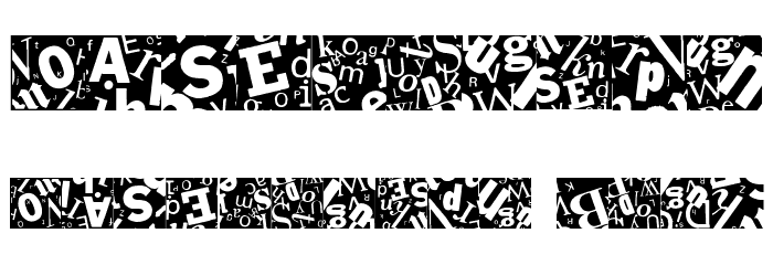 LetterSoupMainz Font OTHER CHARS