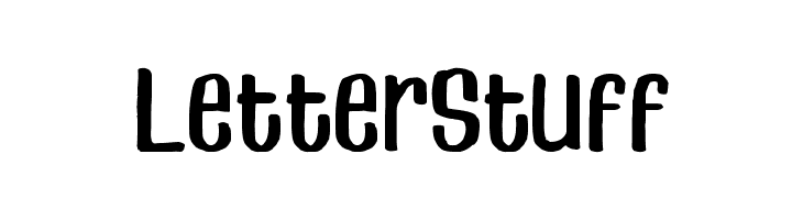 LetterStuff Font