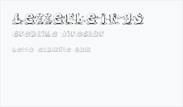 Letterbeings Business Card