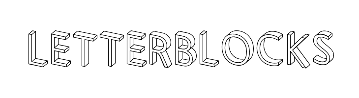 Letterblocks  Fuentes Gratis Descargar