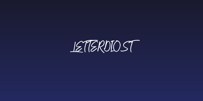 Letterdiost Social Header