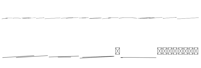 Lettered Swashes Font LOWERCASE