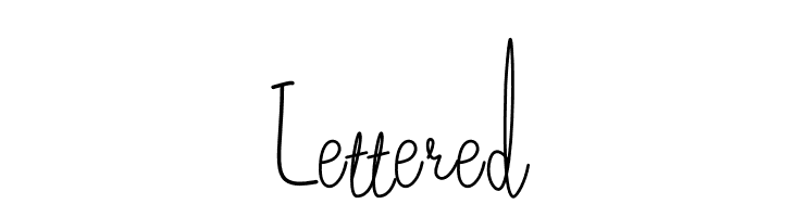 Lettered  Fuentes Gratis Descargar