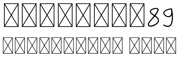 LetteredRegular Font OTHER CHARS