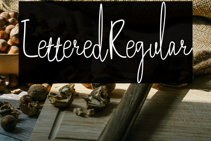 LetteredRegular Example 2